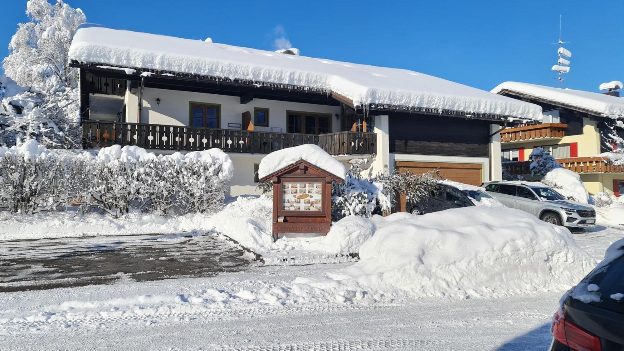 Gaestehaus Gaisalpe Fischen im Allgaeu Bagian luar foto