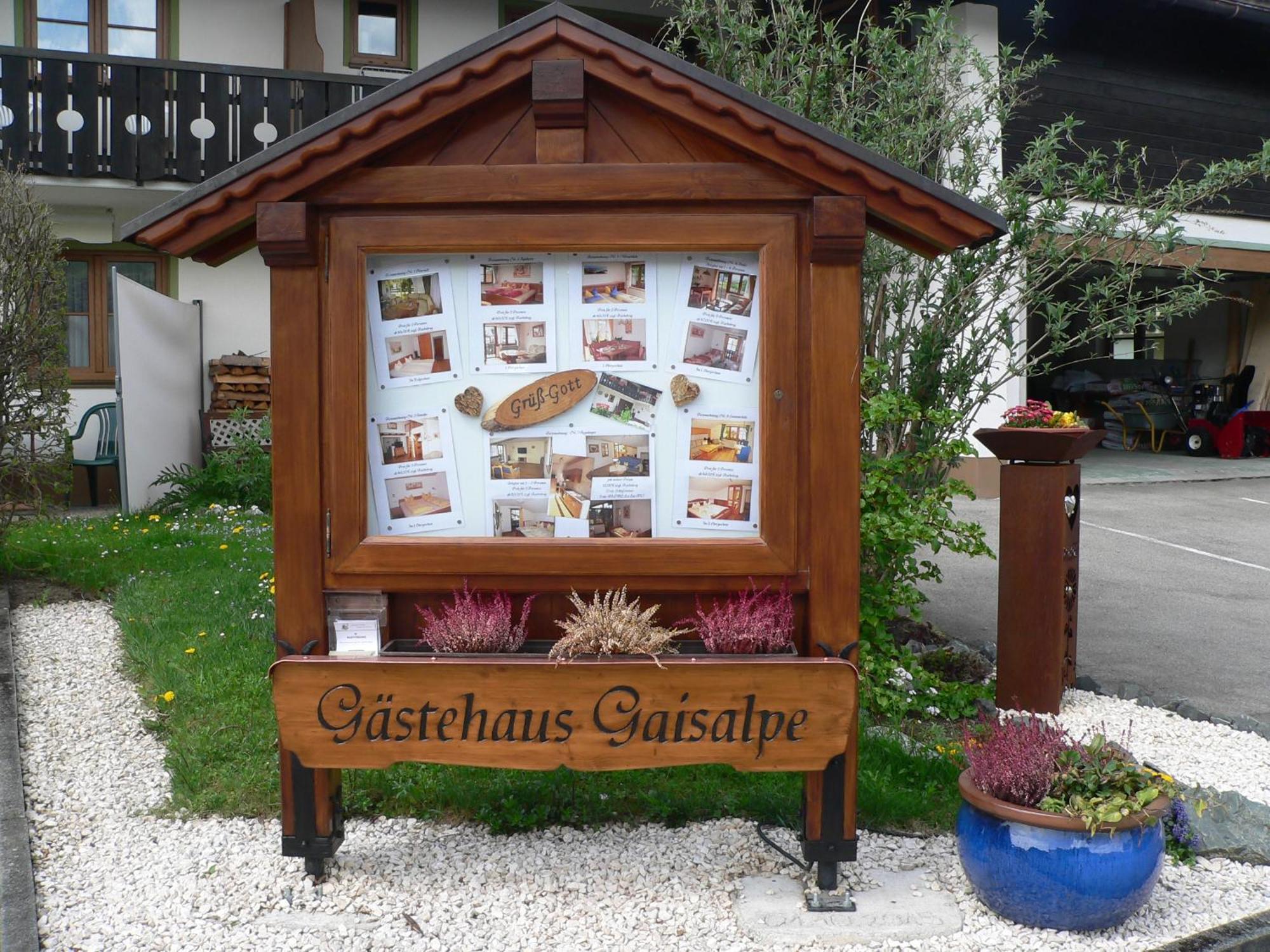 Gaestehaus Gaisalpe Fischen im Allgaeu Bagian luar foto